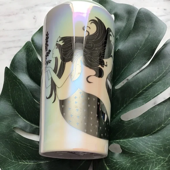 STARBUCKS Iridescent Mermaid Tumbler Rare New With Tag RARE - Picture 7 of 11
